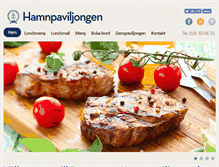 Tablet Screenshot of hamnpaviljongen.com